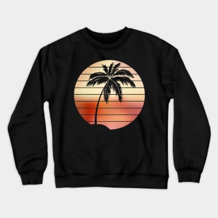 Summer Palm Crewneck Sweatshirt